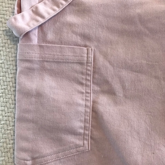 Bardot cargo jogger pants 28 paper bag waist pink heavy cotton preppy weekend - Picture 6 of 13